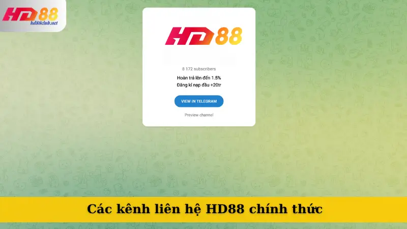Telegram - Kênh liên hệ chính thức phổ biến nhất