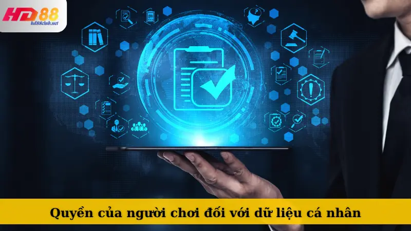 Quyền của người chơi đối với dữ liệu cá nhân